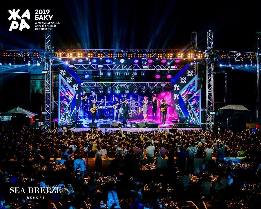 На красивейшем курорте Баку прошел  феерический концерт pre-party фестиваля "ЖАРА 2019"