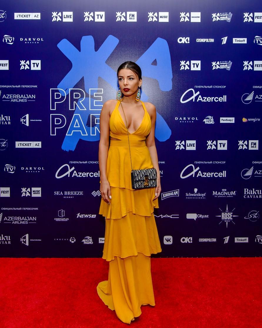Все звезды на красной дорожке pre-party фестиваля  "ЖАРА 2019" в Баку