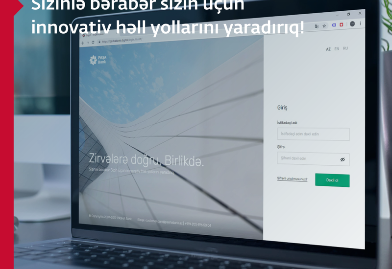 PASHA Bank запустил разработанный вместе с клиентами новый сервис Online Bank
