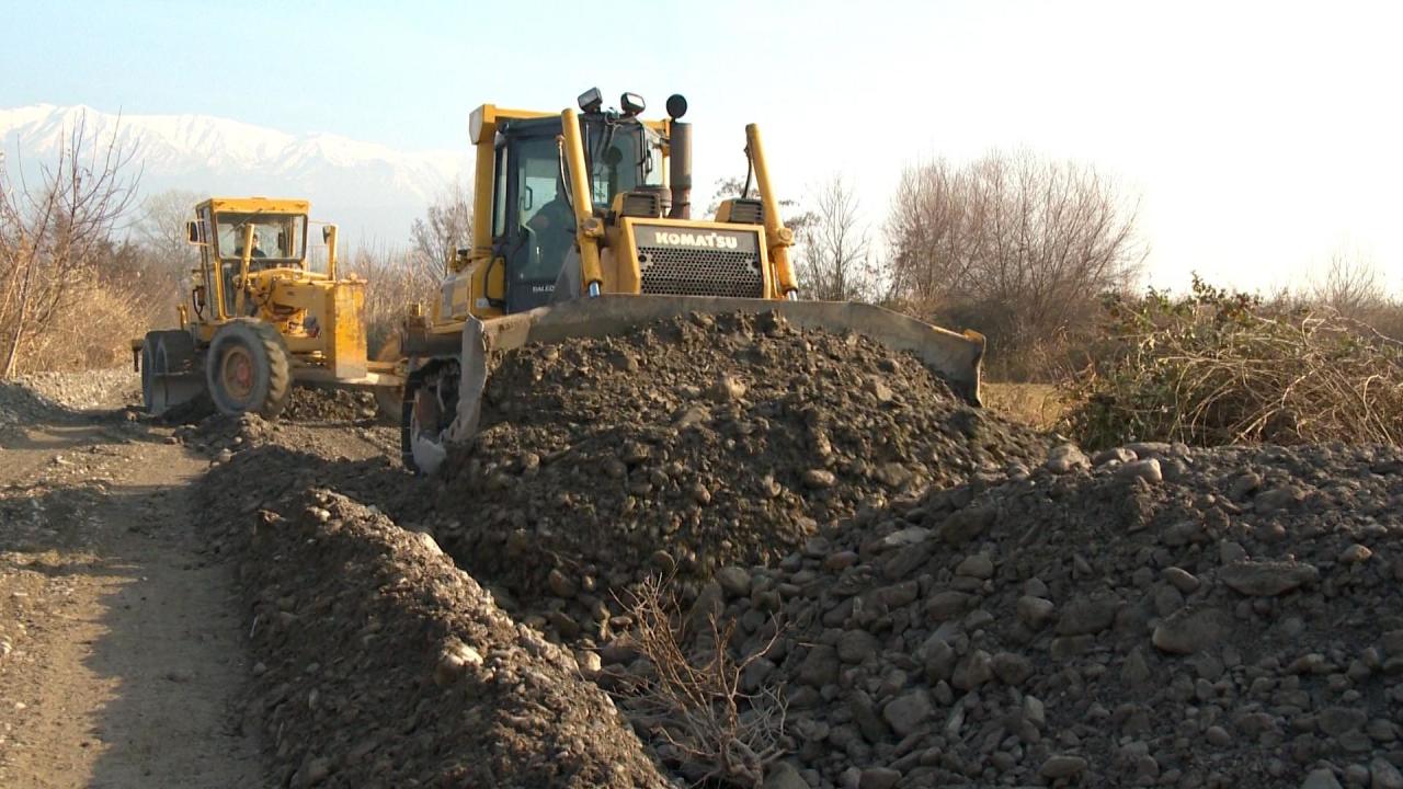 В регионах Азербайджана ремонтируют дороги