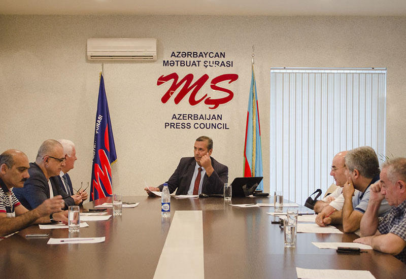 Mətbuat Şurasının Şikayətlər üzrə Komissiyasının iclası keçirilib