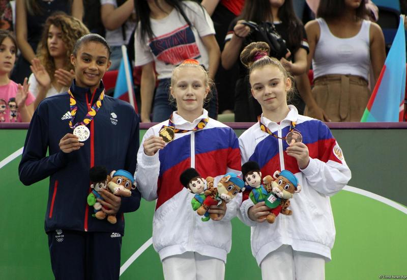 EYOF Baku 2019: Российская гимнастка заняла первое место в индивидуальном многоборье