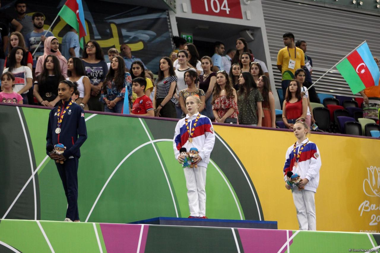 EYOF Baku 2019: Российская гимнастка заняла первое место в индивидуальном многоборье