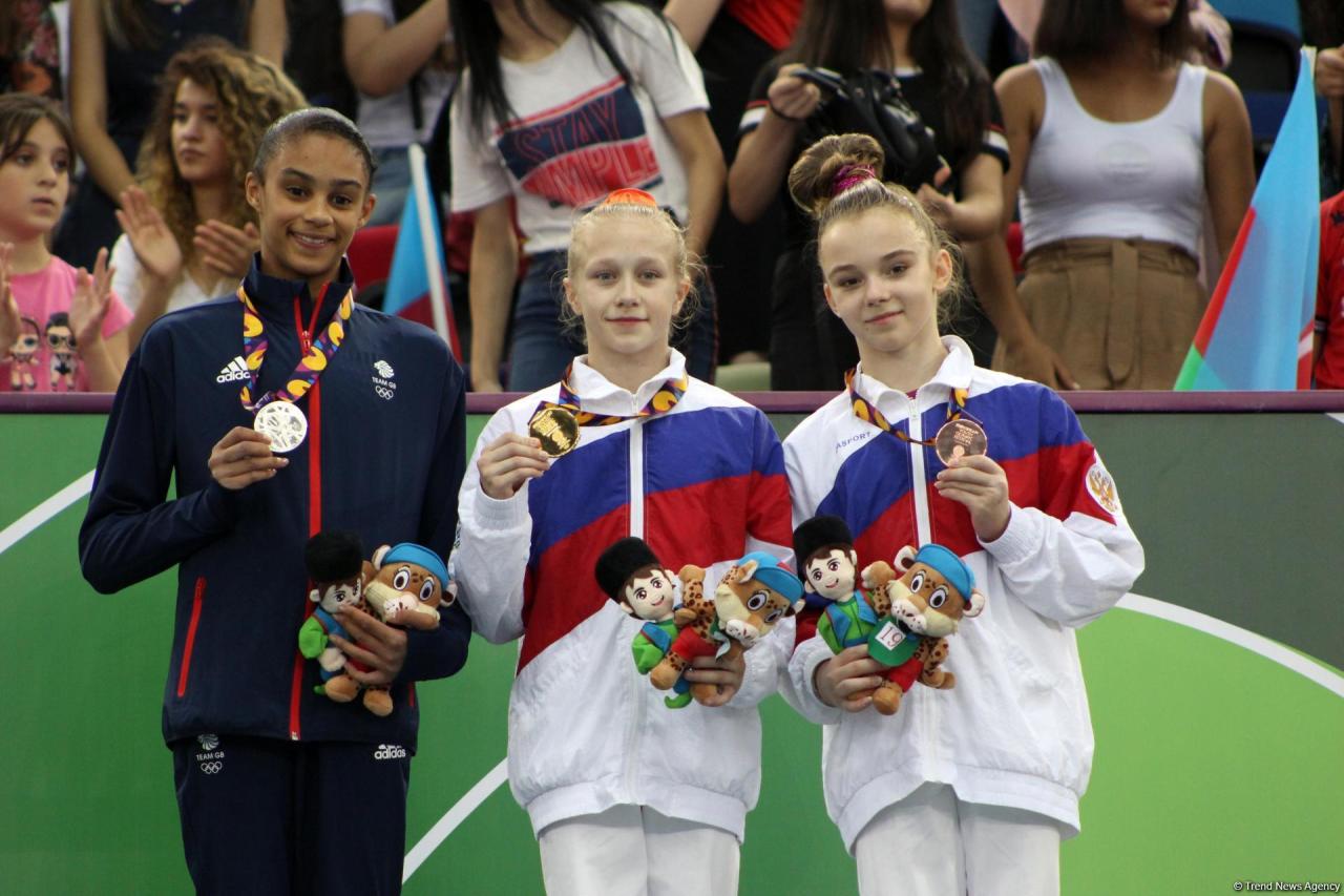 EYOF Baku 2019: Российская гимнастка заняла первое место в индивидуальном многоборье