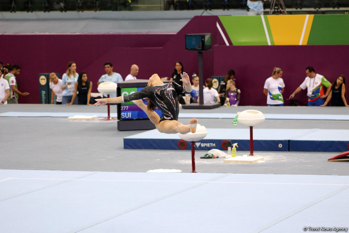 EYOF Baku 2019: Лучшие моменты третьего дня соревнований по спортивной гимнастике