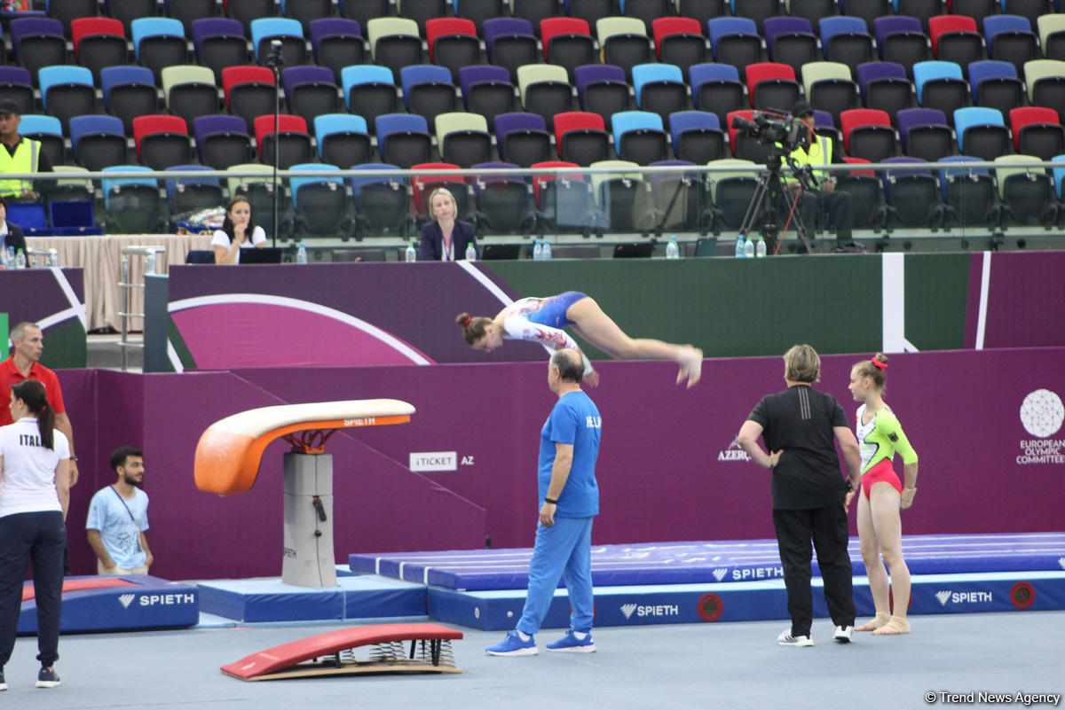 EYOF Baku 2019: Лучшие моменты третьего дня соревнований по спортивной гимнастике