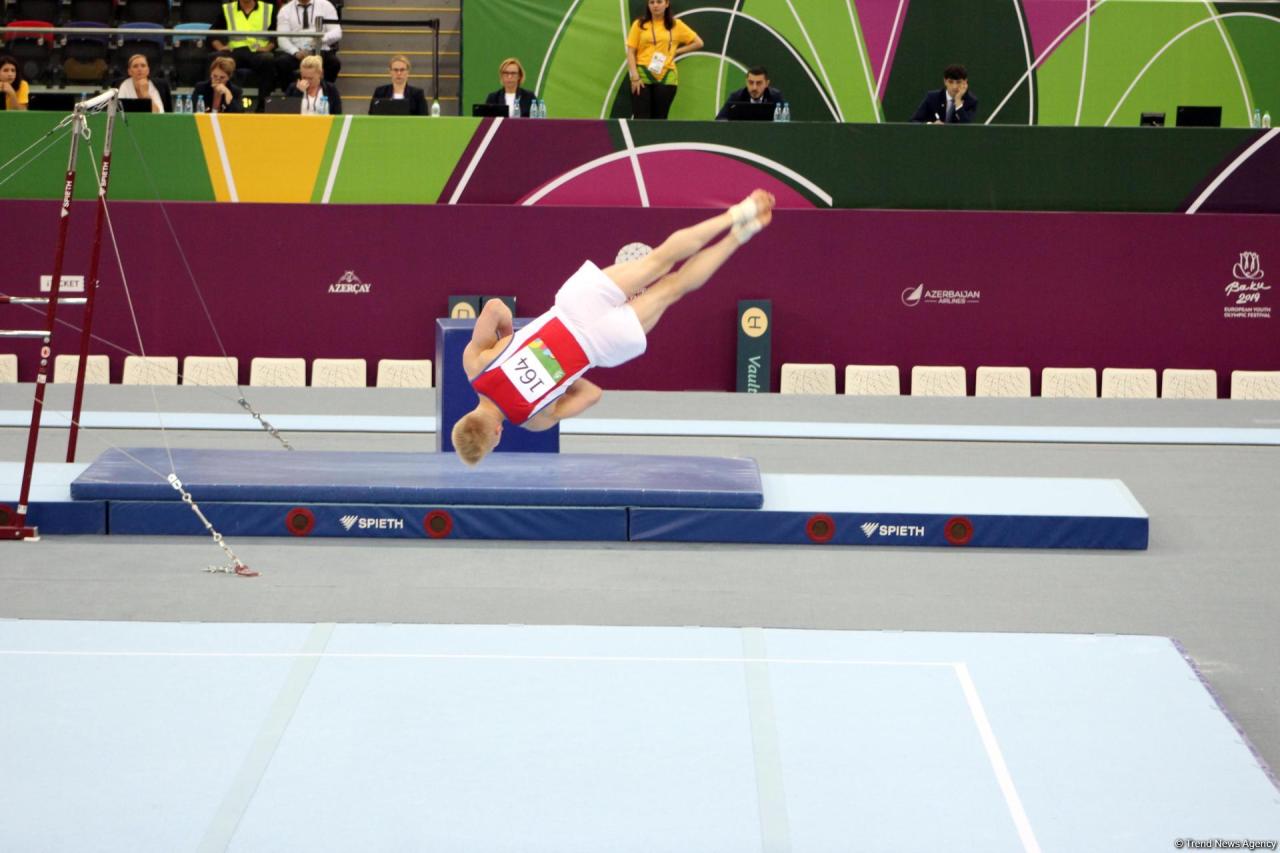EYOF Baku 2019: Стартовал четвертый день соревнований по спортивной гимнастике