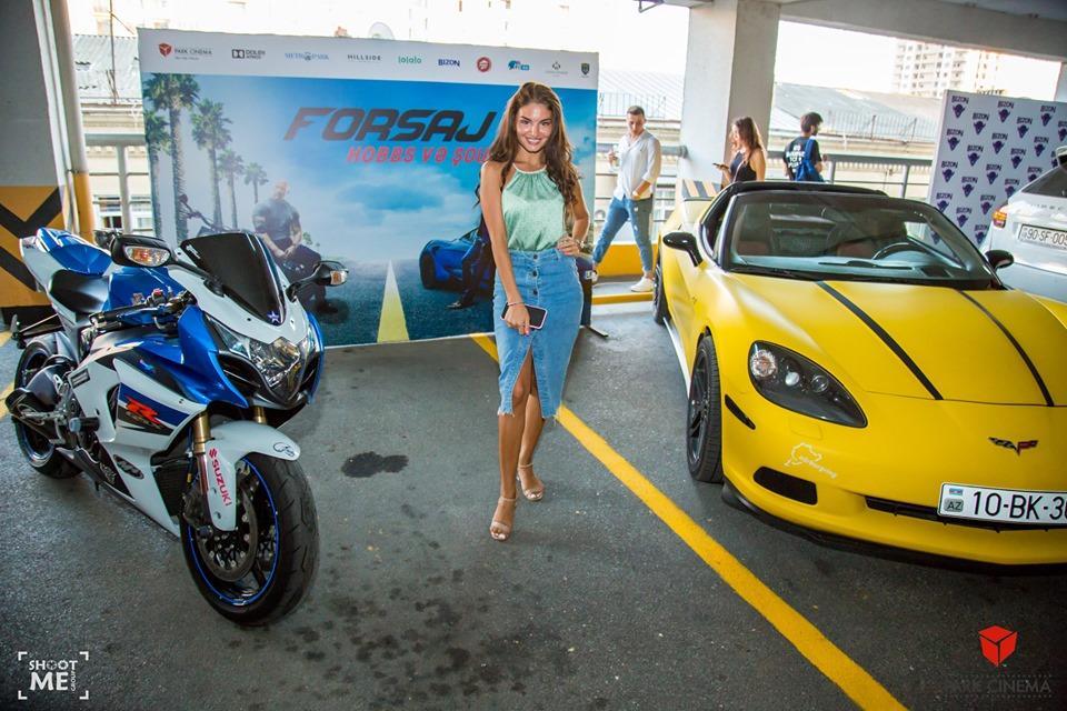 В Баку прошел показ фильма "Форсаж: Хоббс и Шоу"