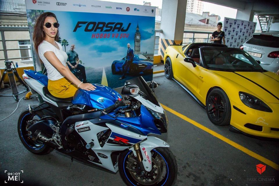 В Баку прошел показ фильма "Форсаж: Хоббс и Шоу"