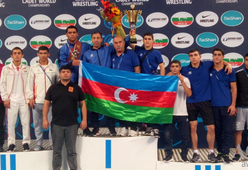 Азербайджанские борцы стали вторыми на чемпионате мира в Болгарии