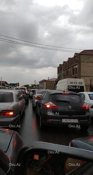 На трассе Баку-Сумгайыт столкнулись два автобуса, есть пострадавшие