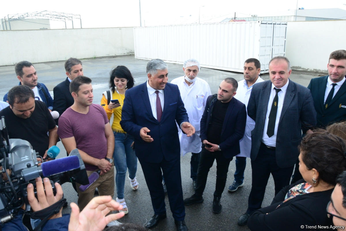 Журналистам показали, как будут работать пункты жертвенного забоя скота
