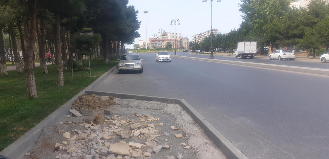 M.Hadi küçəsində yol infrastrukturu dəyişdirilir - Bundan sonra...