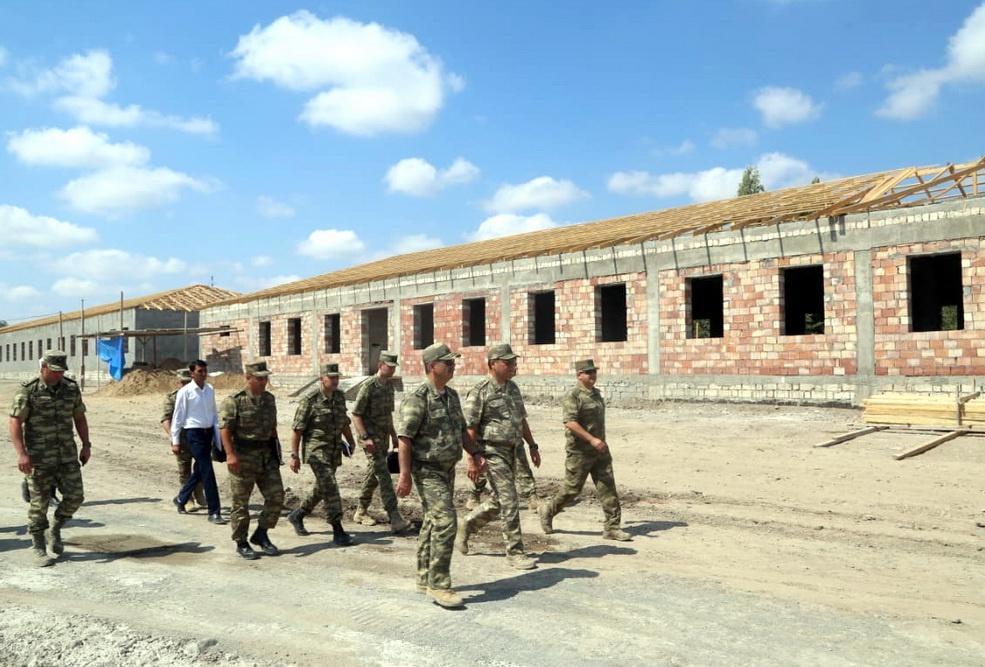 Закир Гасанов в прифронтовой зоне