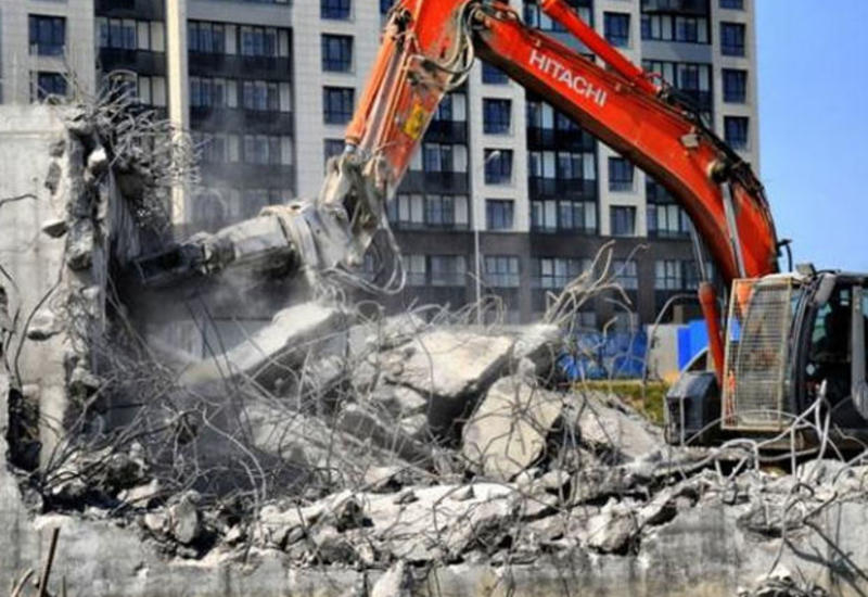 В Баку снесут жилые дома в связи со стройкой для метро