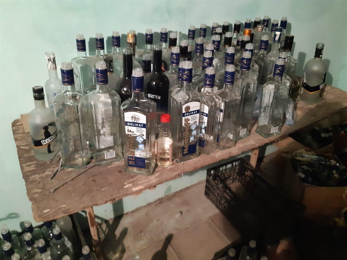 В Барде производили контрафактный алкоголь