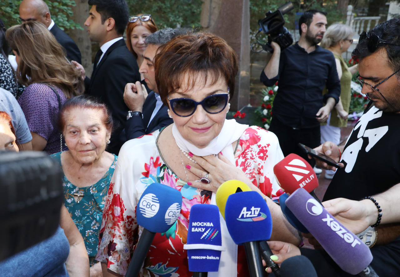 Вице-президент Фонда Гейдара Алиева Лейла Алиева приняла участие в мероприятии, посвященном памяти Муслима Магомаева