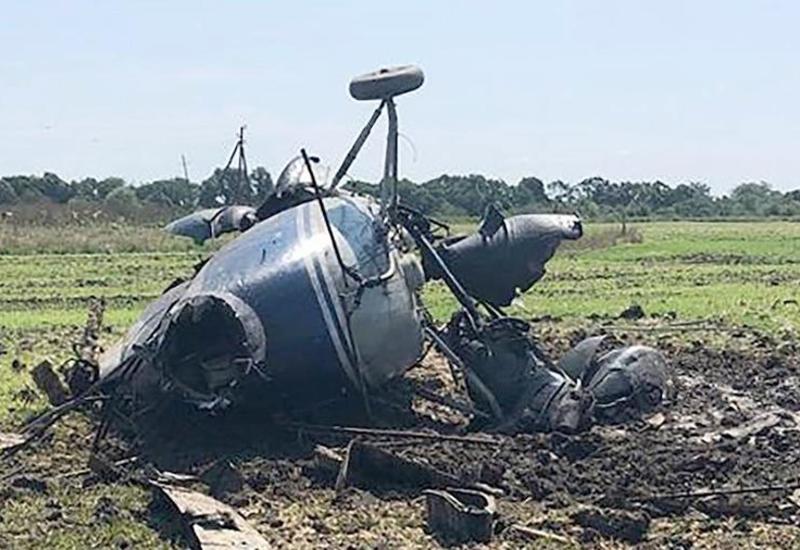 В Украине разбился вертолет