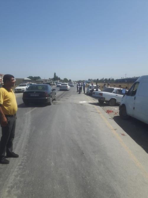 Xaçmazda üç nəfərin yaralanması ilə nəticələnən yol-nəqliyyat hadisəsi baş verib