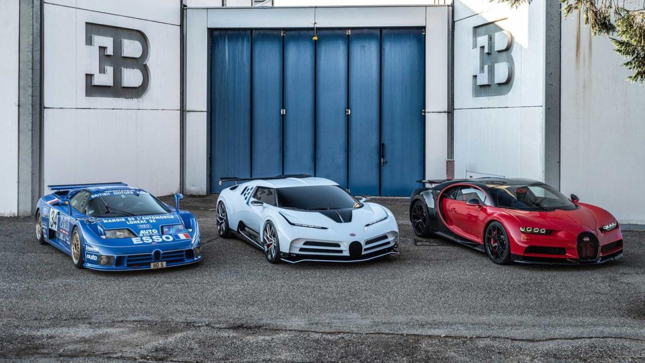 Bugatti подарила себе на юбилей новый гиперкар