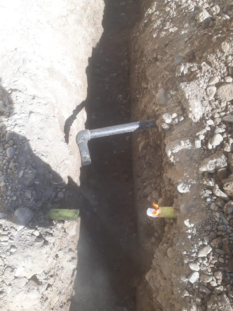 Трактор оставил без газа сотни людей в Азербайджане