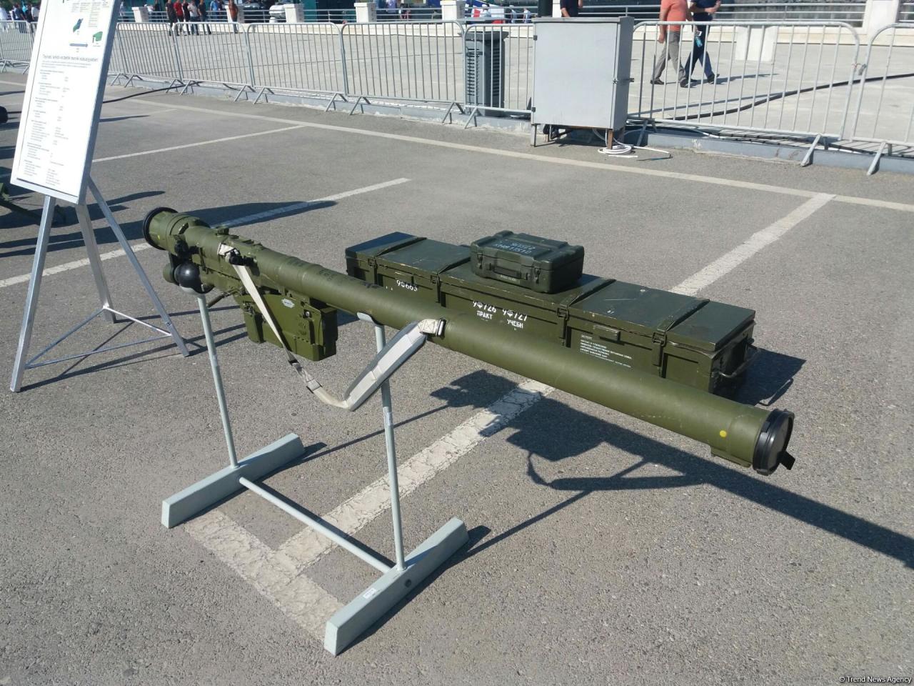В Баку представили новый ракетный комплекс