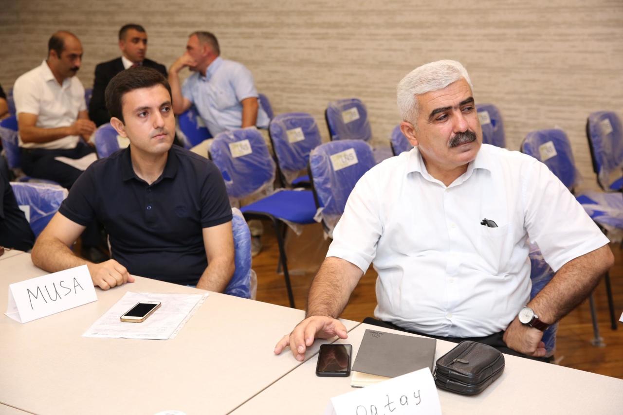 Железнодорожников Азербайджана обучают безопасности труда
