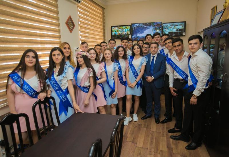 Bakıda iki sinfin bütün məzunları ali məktəbə qəbul olub