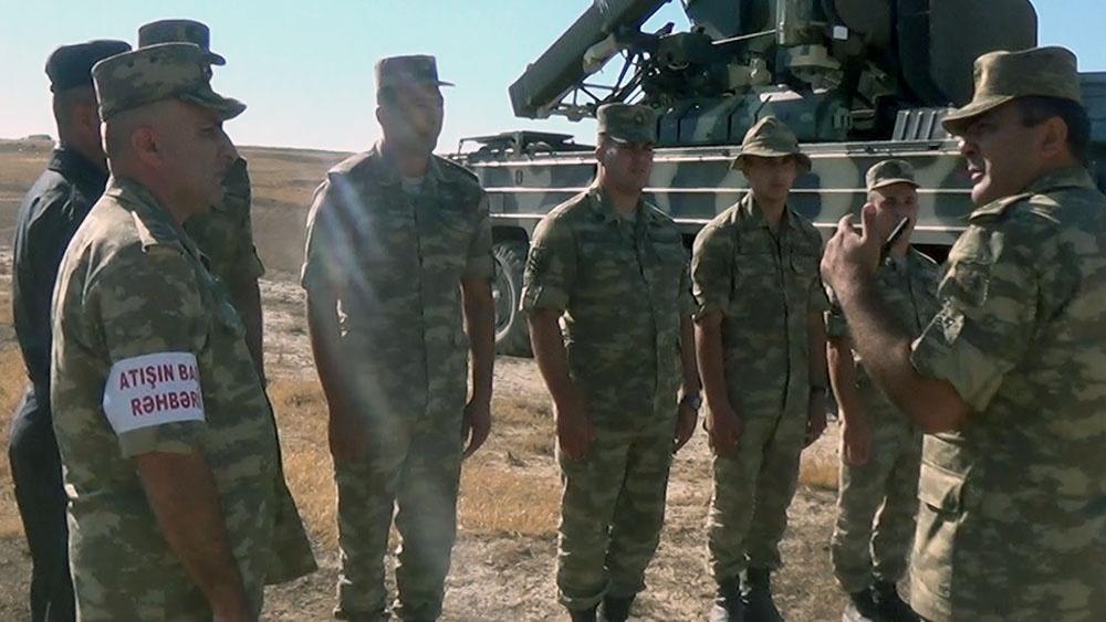 Учения ПВО Азербайджана с боевыми стрельбами