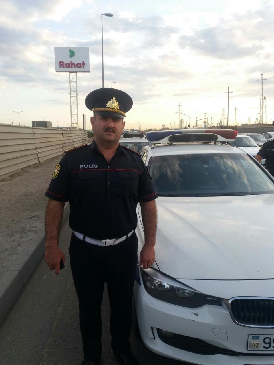 Рейды дорожной полиции в Баку