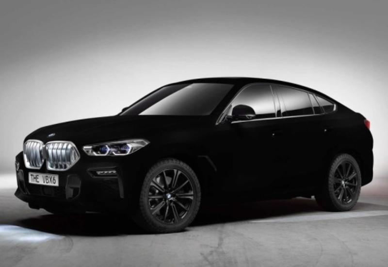 BMW показал самый черный автомобиль в мире