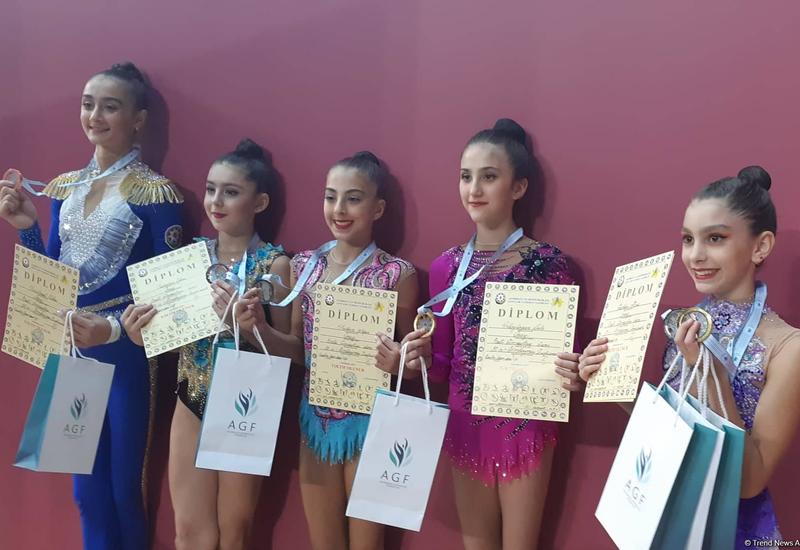 Награждены победители Чемпионата Азербайджана и Баку по художественной гимнастике в упражнениях со скакалкой и мячом