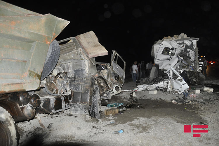 Страшная авария в Сабирабаде, есть погибший и раненый