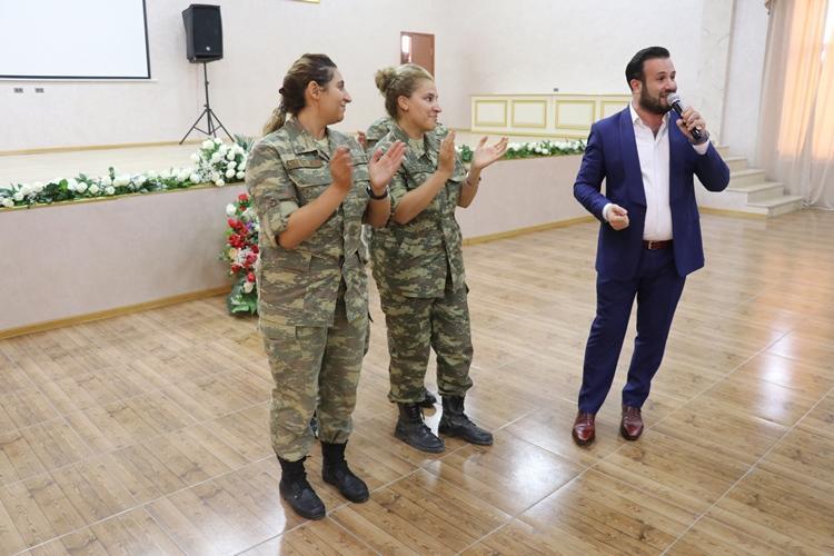 Для военнослужащих Азербайджана, Турции и Грузии провели концерт