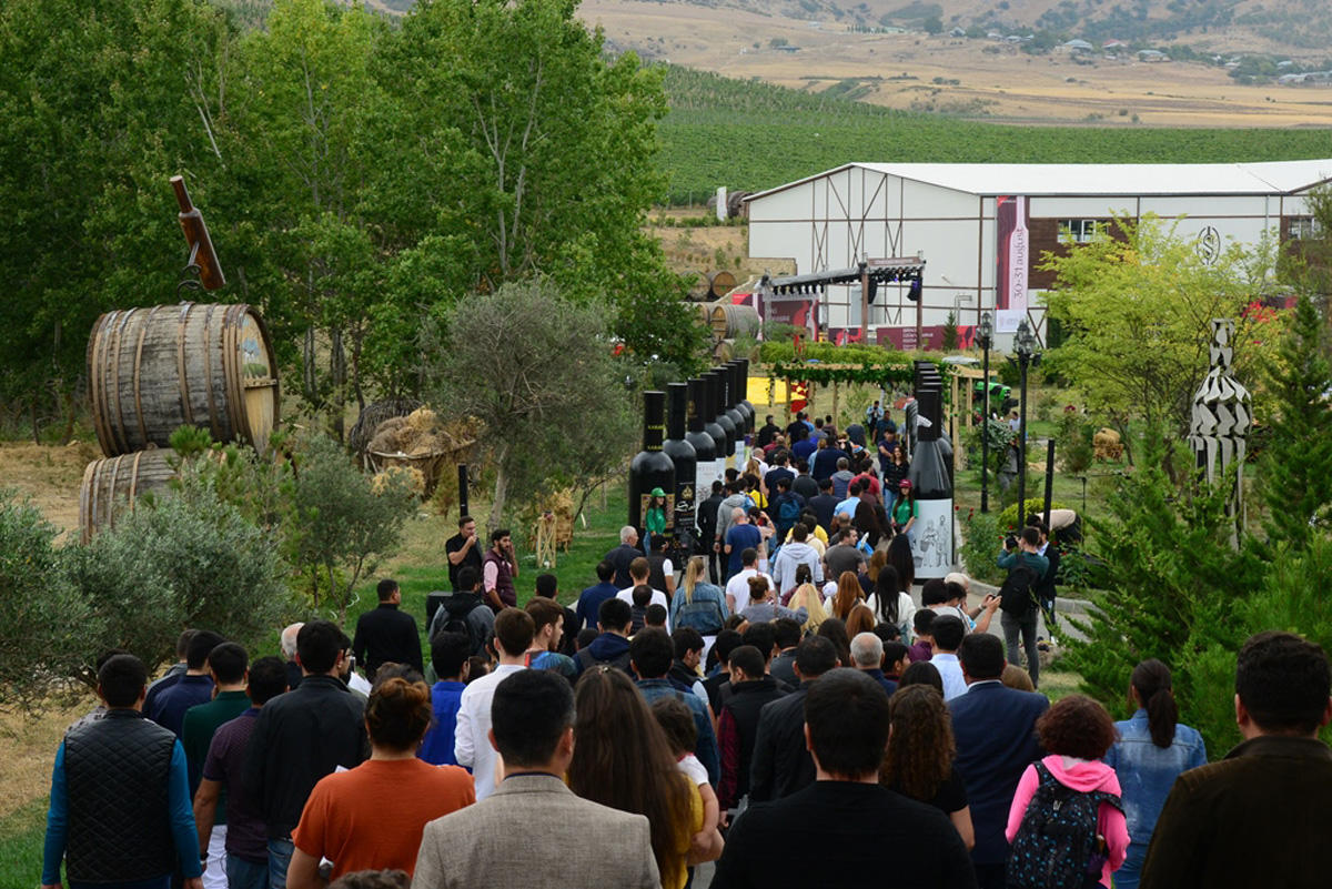 Яркие моменты первого Азербайджанского фестиваля винограда и вина