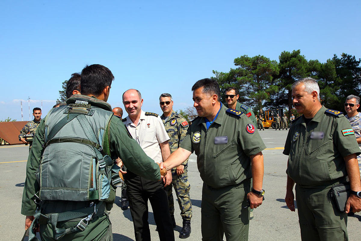 Самолеты F-16 ВВС Турции прибыли в Азербайджан