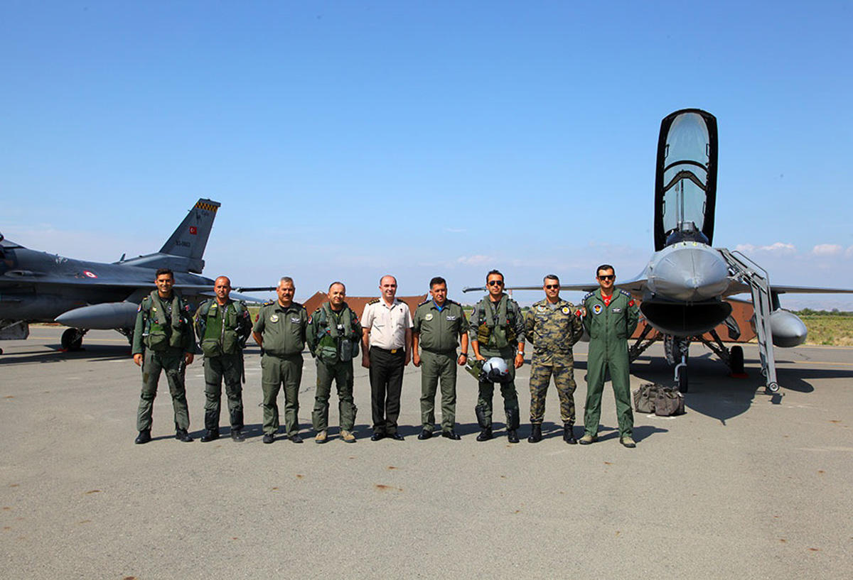 Самолеты F-16 ВВС Турции прибыли в Азербайджан