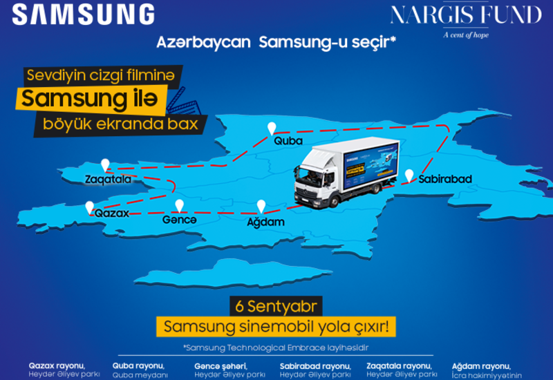 «Азербайджан выбирает Samsung» - новый масштабный проект от Samsung при поддержке Фонда «Nargis»