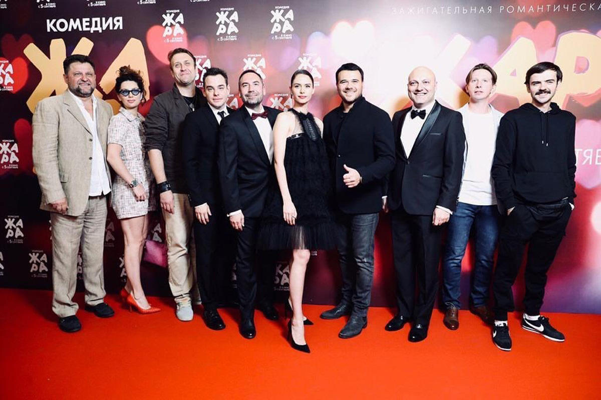 Звезды российского шоу-бизнеса на премьере фильма "Жара"