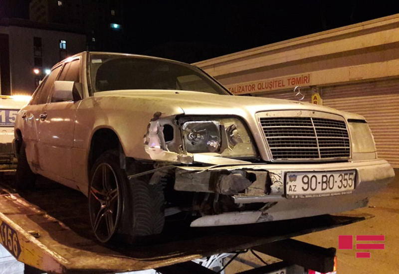 Тяжелая авария в Баку: столкнулись 4 машины