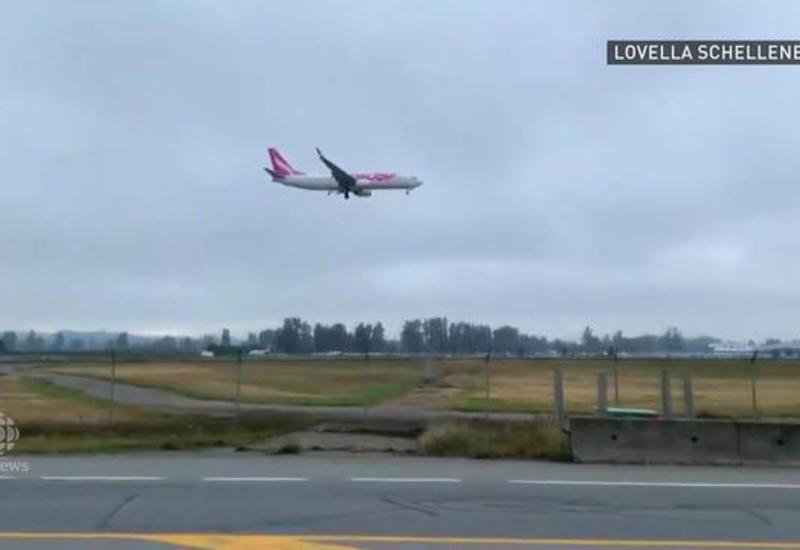 Пассажирский Boeing столкнулся с гусями после взлета в Канаде