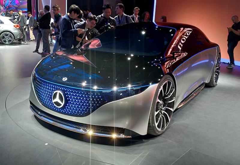 Mercedes-Benz показал свой новый электромобиль