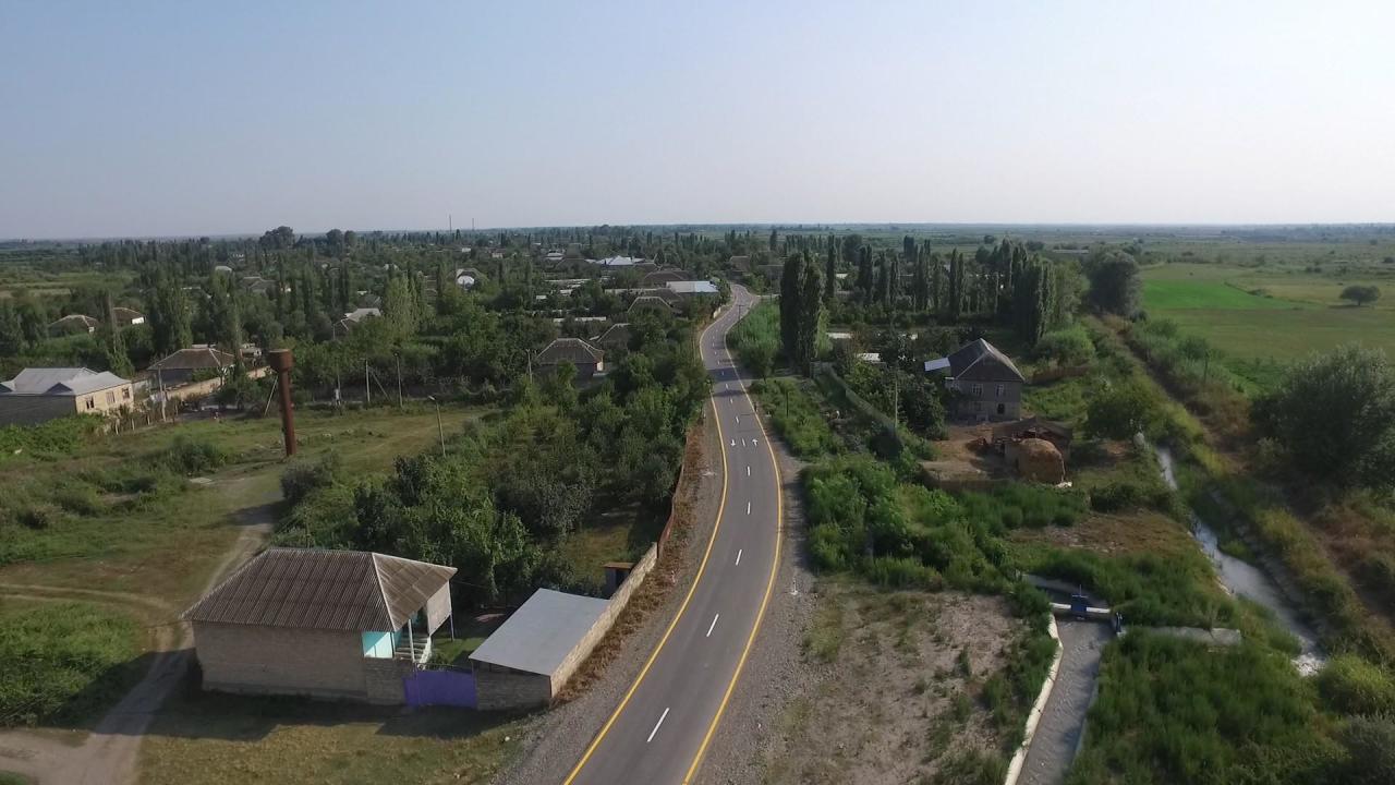 В Агдаше ремонтируют дороги