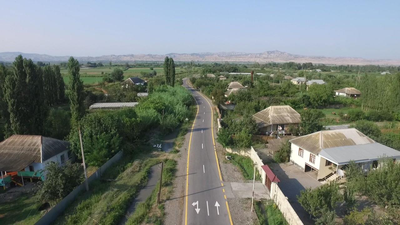 В Агдаше ремонтируют дороги
