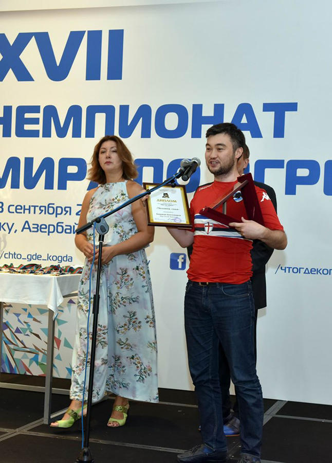 Итоги рекордного Чемпионата мира по игре "Что? Где? Когда?" в Баку