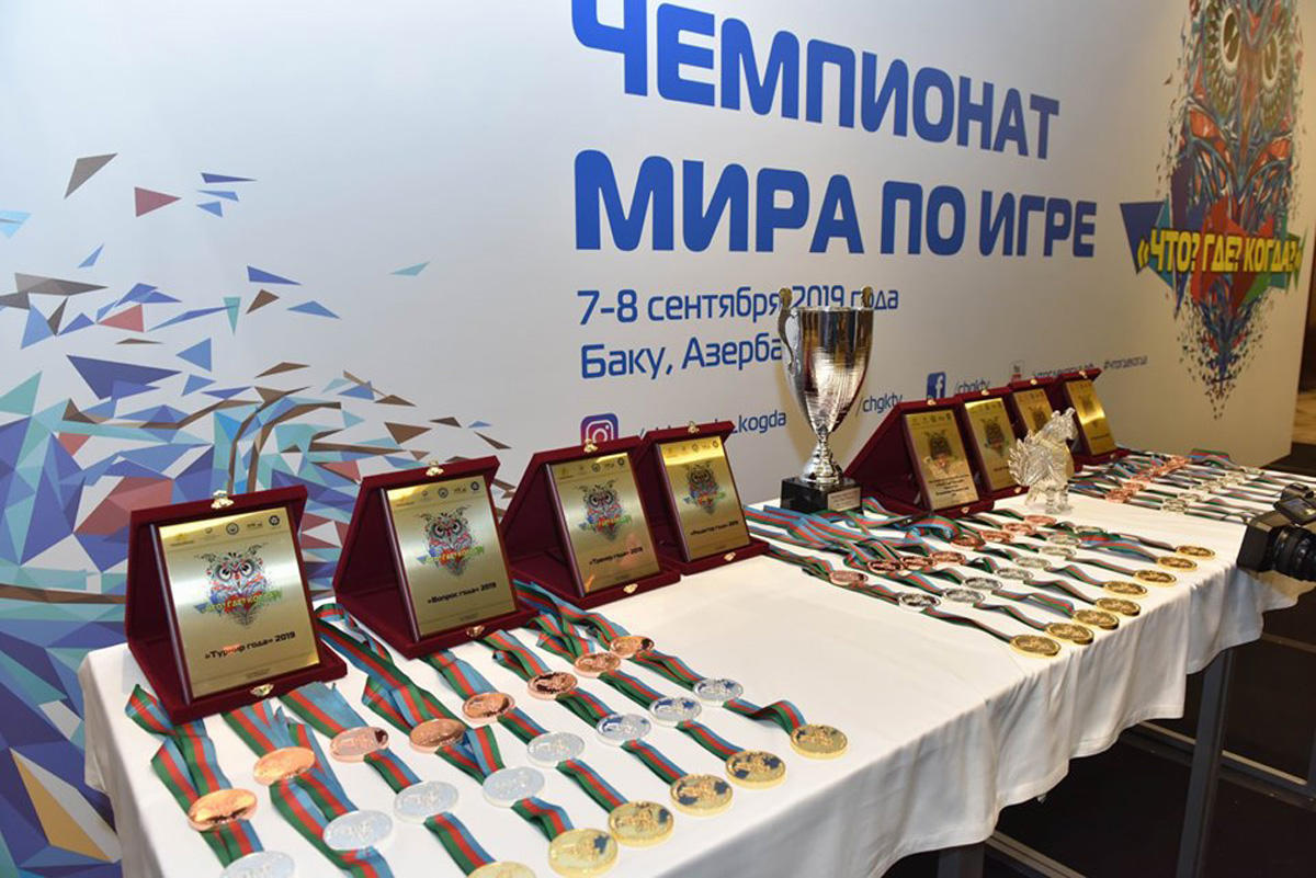 Итоги рекордного Чемпионата мира по игре "Что? Где? Когда?" в Баку