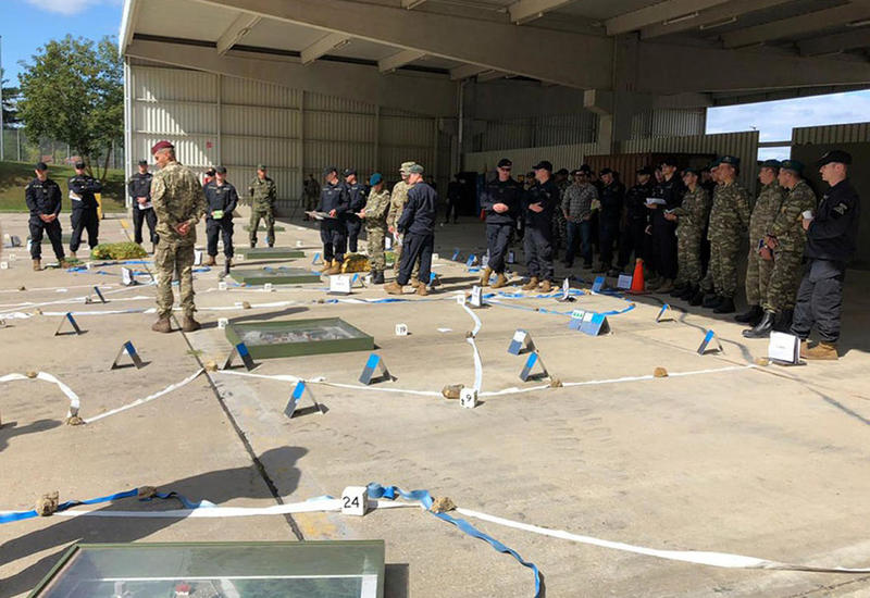 Азербайджанские военнослужащие на учениях в Германии