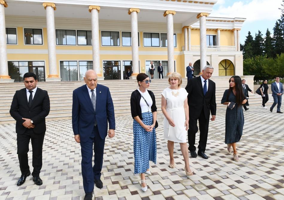 Первый вице-президент Мехрибан Алиева приняла участие в открытии Дворца культуры в селе Ивановка Исмаиллинского района после капремонта