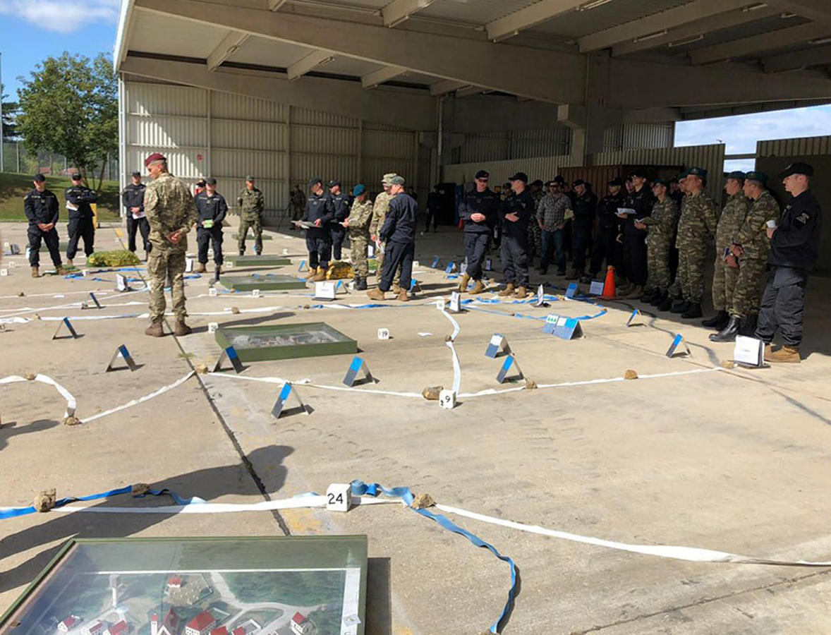 Азербайджанские военнослужащие на учениях в Германии