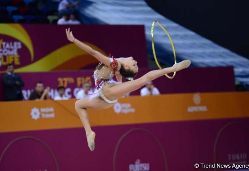 В Баку проходят финалы 37-го Чемпионата мира по художественной гимнастике